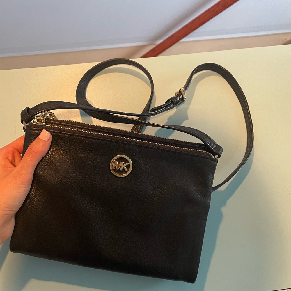 Michael Kors Black Cross Body bag